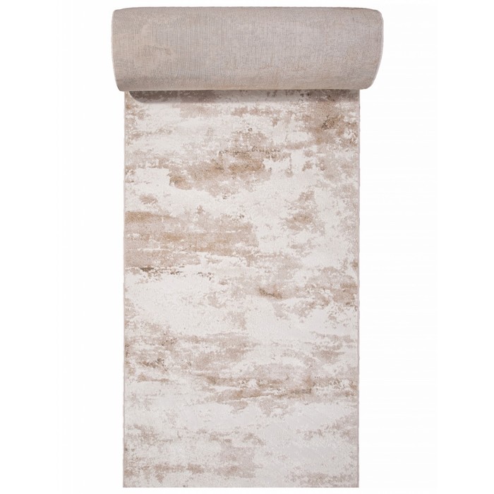 Ковровая дорожка Merinos Naturel, размер 100x2500 см, цвет beige - Фото 1