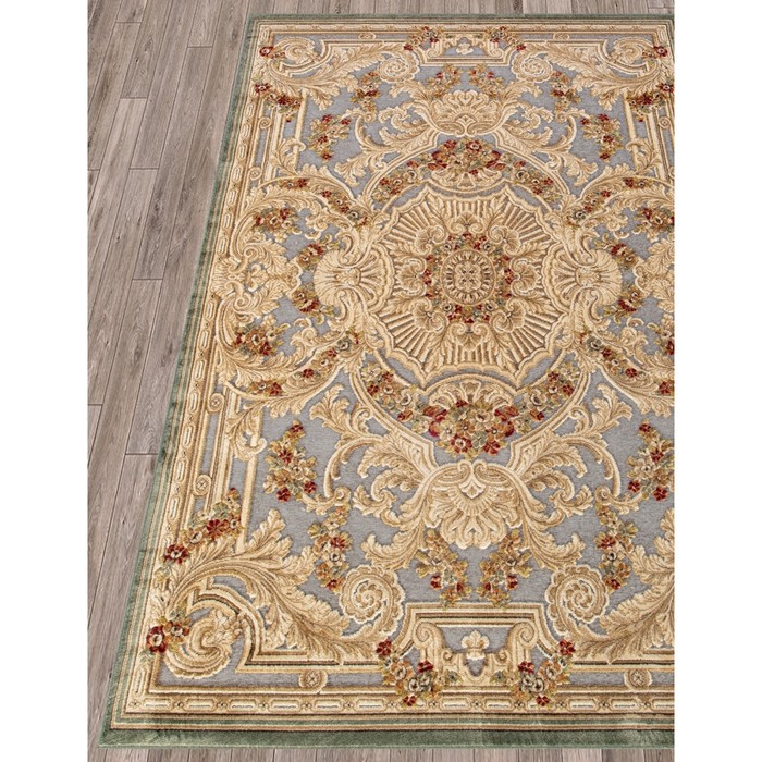 Ковёр прямоугольный Genova 38388, размер 135x195 см, цвет 525251