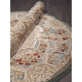 

Ковёр круглый Genova 38388, размер 240x240 см, цвет 525251