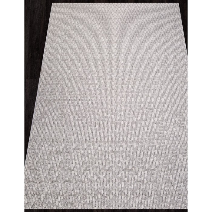 Ковёр прямоугольный Indigo 23839a, размер 120x180 см, цвет grey/grey