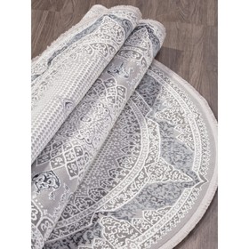 

Ковёр овальный Moda a0074, размер 200x290 см, цвет acik gri