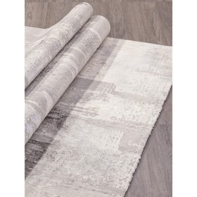 

Ковёр прямоугольный Taksim 06530a, размер 80x150 см, цвет grey/vizon hb