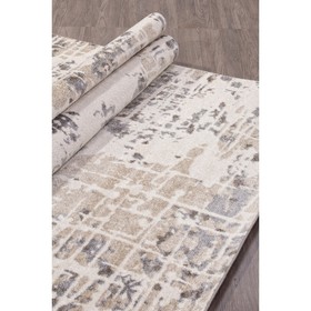 

Ковёр прямоугольный Tornado f053, размер 150x300 см, цвет beige