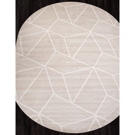 

Ковёр овальный Tornado f057, размер 250x400 см, цвет beige