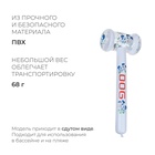 Игрушка надувная «Молоток-далматинец», 80 х 35 см, светящаяся - фото 22116477
