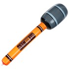 Игрушка надувная «Микрофон», 75 см, звук, цвет МИКС - фото 22116488