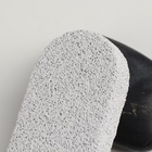 Пемза для педикюра, с подвесом, 9×4.5 см, в пакете, белая - Фото 3