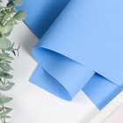 Фоамиран "Небесно-голубой" 1 мм набор 10 листов 50х50 см - фото 9056909