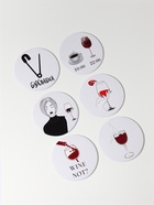 Зеркало карманное WINE NOT, d=7.5 см, рисунок МИКС - Фото 3