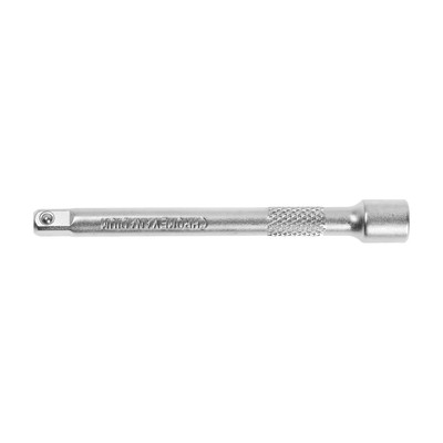 Удлинитель для воротка ТУНДРА, квадрат 1/4", 100 мм, CrV