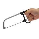 Набор с ножовкой ТУНДРА, пилки по металлу 5 шт., пилка универсальная 1 шт. - Фото 6