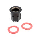 Смеситель для кухни ZEIN Z2630, однорычажный, картридж керамика 40 мм, черный - фото 806309019