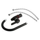 Смеситель для кухни ZEIN Z2630, однорычажный, картридж керамика 40 мм, черный - фото 806309021