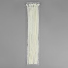 Молния потайная, №3, неразъёмная, потайная, замок автомат, 50 см, цвет слоновая кость, цена за 1 штуку - Фото 3