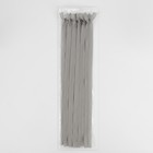 Молния потайная, №3, неразъёмная, потайная, замок автомат, 40 см, цвет серый, цена за 1 штуку - Фото 3