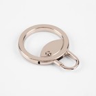 Пуллер для молнии, металлический, 3.8×2.8 см, 5 шт., цвет никель - Фото 3