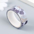 Клейкая лента бумага "Таинственный сад" н-р 8 шт шир.-1,5;3см дл.-4м 4,3х8,2х8 см - фото 22117063