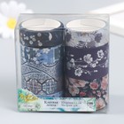 Клейкая лента бумага "Таинственный сад" н-р 8 шт шир.-1,5;3см дл.-4м 4,3х8,2х8 см - фото 22117066