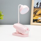 Настольная лампа на прищепке «Мультяши» LED 3 Вт USB АКБ МИКС 5.7×10.5×25 см RISALUX - Фото 2