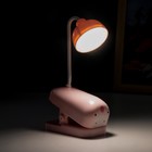 Настольная лампа на прищепке «Мультяши» LED 3 Вт USB АКБ МИКС 5.7×10.5×25 см RISALUX - Фото 4
