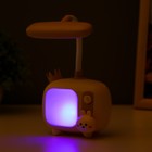 Настольная лампа «Зайка» LED 3 Вт USB АКБ МИКС 6×9.5×22.5 см RISALUX - Фото 5