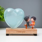 Ночник "Влюблённые" LED от батареек 3хLR44 МИКС 14х12х7 см RISALUX - фото 22117318