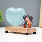 Ночник "Влюблённые" LED от батареек 3хLR44 МИКС 14х12х7 см RISALUX - фото 22117322