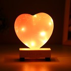 Ночник "Сердце. Любовь" LED от батареек 3хLR44 МИКС 9,5х4х12 см RISALUX - Фото 4