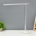Настольная лампа "Румпи" LED 4Вт USB бело-серебряный 14,5х43х40 см RISALUX - Фото 1