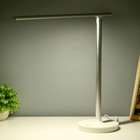 Настольная лампа "Румпи" LED 4Вт USB бело-серебряный 14,5х43х40 см RISALUX - Фото 3