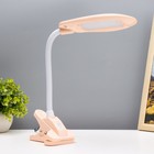 Настольная лампа "Лантрес" LED 3,5Вт USB розовый 8,8х11х47 см - фото 1683821