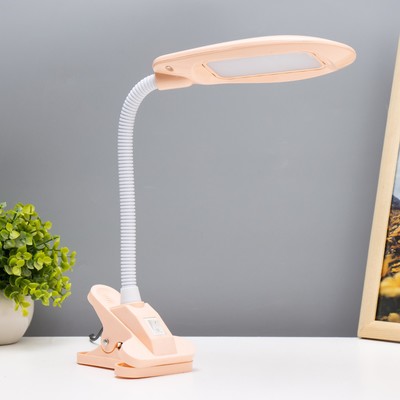 Настольная лампа «Лантрес» LED 3.5 Вт USB розовый 8.8×11×47 см RISALUX