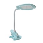 Настольная лампа «Лантрес» LED 3.5 Вт USB голубой 8.8×11×47 см RISALUX - Фото 11