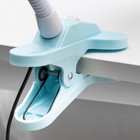 Настольная лампа «Лантрес» LED 3.5 Вт USB голубой 8.8×11×47 см RISALUX - Фото 7