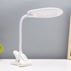 Настольная лампа "Лантрес" LED 3,5Вт USB белый 8,8х11х47 см RISALUX - фото 319365689