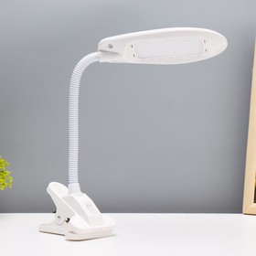 Настольная лампа "Лантрес" LED 3,5Вт USB белый 8,8х11х47 см RISALUX