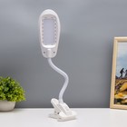 Настольная лампа «Лантрес» LED 3.5 Вт USB белый 8.8×11×47 см RISALUX - Фото 4