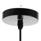 Светильник BayerLux «Лофти» Е27 40 Вт чёрный 14.5×14.5×20-120 см - фото 22117514