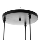 Светильник BayerLux "Лендер" 3хЕ27 40Вт чёрный - фото 22117537