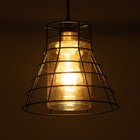 Светильник BayerLux «Румпи» Е27 40 Вт чёрный 20×20×17-117 см - фото 3831542