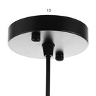 Светильник BayerLux «Румпи» Е27 40 Вт чёрный 20×20×17-117 см - фото 3831544