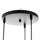 Светильник BayerLux "Алсер" 3хЕ27 40Вт чёрный 9343662 Светильник BayerLux "Алсер" 3хЕ27 40Вт чёрный 9343662