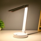 Настольная лампа «Аснер» LED 5 Вт USB АКБ белый 25.5×14.5×32 см RISALUX 9343670