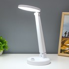 Настольная лампа "Алтрум" LED 4Вт USB АКБ белый 15x15x36 см RISALUX - Фото 2