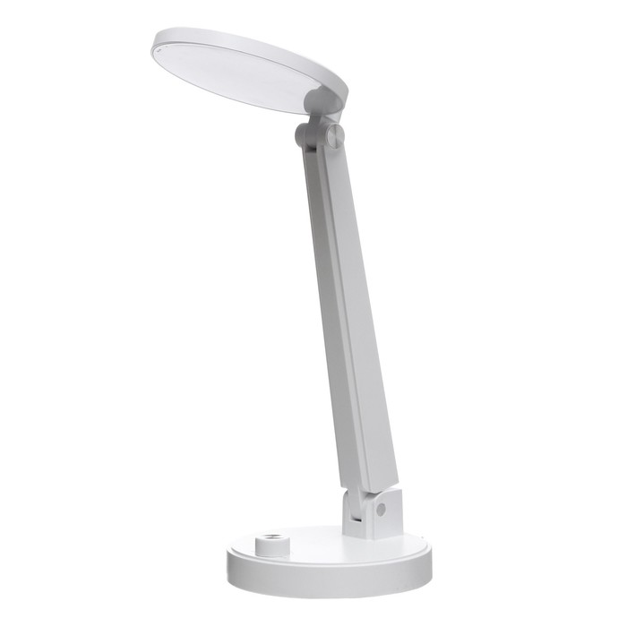 Настольная лампа "Алтрум" LED 4Вт USB АКБ белый 15x15x36 см RISALUX - фото 1910613884