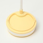 Настольная лампа «Лайни» LED 2 Вт USB АКБ жёлтый 10.5×10.5×37 см RISALUX - Фото 8