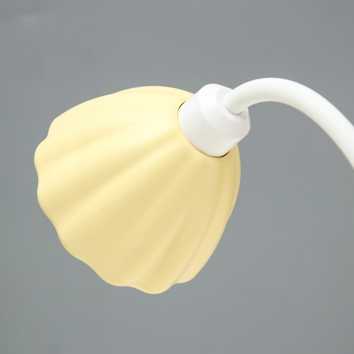 Настольная лампа "Лайни" LED 2Вт USB АКБ жёлтый 10,5x10,5x37 см RISALUX - фото 1907679286