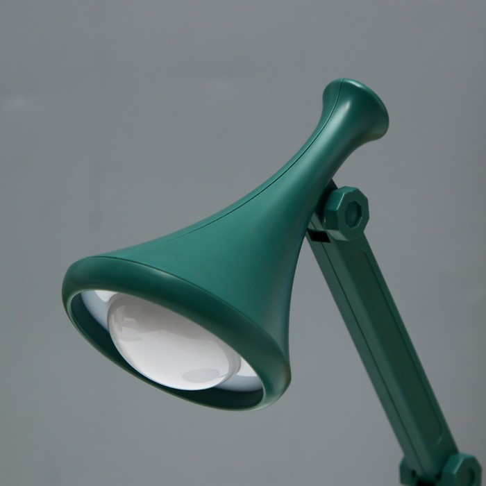 Настольная лампа "Джамбо" LED 2Вт USB АКБ зелёный 13x13x34,5 см RISALUX - фото 1926653376