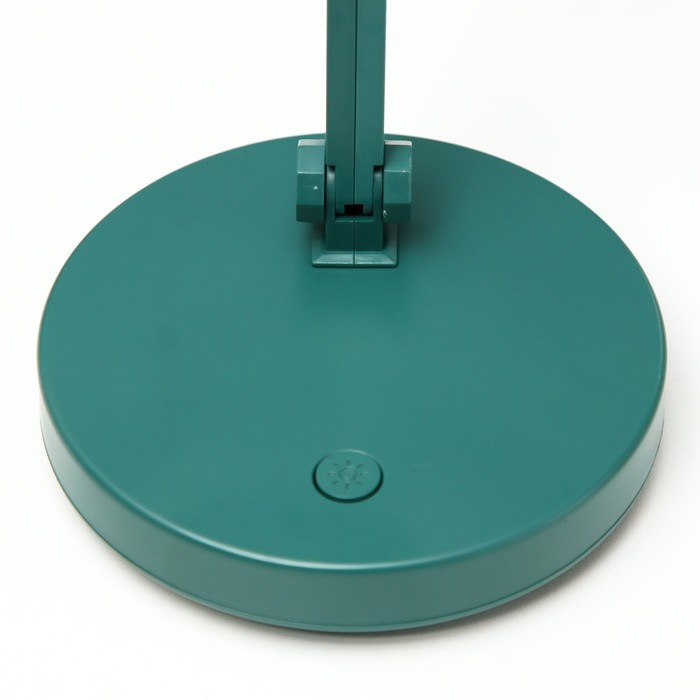 Настольная лампа "Джамбо" LED 2Вт USB АКБ зелёный 13x13x34,5 см RISALUX - фото 1926653373