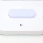 Настольная лампа сенсорная "Классен" LED 3Вт АКБ USB бело-голубая 14х13,5х57 см RISALUX 9348344